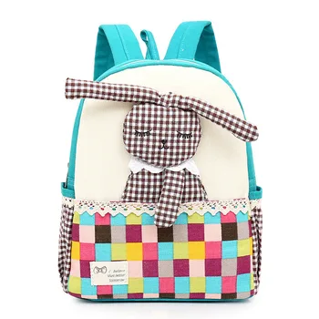 šolske torbe NOVO šolsko torbo lep nahrbtnik Torba za otroke nahrbtnik otroci mochilas escolares infantis Risanka vzorec zajček