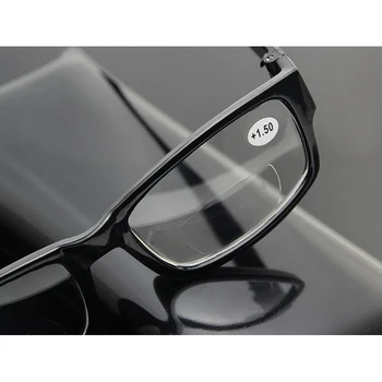 Dvojno Branje svetlobe Očala povečevalna Ženske Moški Bifocal Očala za Branje Daljnovidnost Presbyopia Očala Urad Očala L3