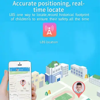 V12 Otroci je Pametno Gledati SOS Telefon Watch pametne ure Za Otroke S Kartice Sim Fotografija 9 Jezikov Otroci Darilo Za IOS Android