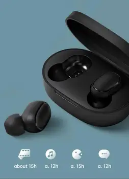 Xiaomi Redmi AirDots 2 vs AirDots s Brezžična tehnologija Bluetooth 5.0 Polnjenje Slušalke za V Uho Stereo Bas Slušalke Stavko Brezžični Čepkov