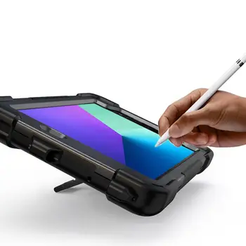 30pcs Za Samsung Galaxy Tab Aktivna 2 T395 T390 Primeru 360-Stopinjski Vrtečih Silikonski ovitek SM-T390 SM-T395 z Ramo Roko