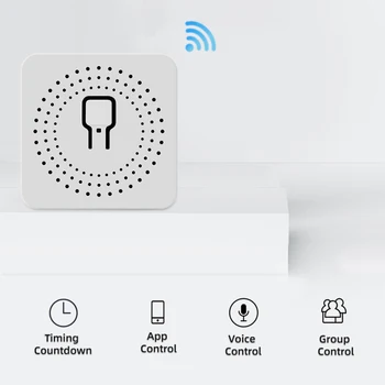 2 Način DiY WiFi Smart Luči Stikalo Rele Modul Pametnega Doma Smart Life/Tuya APP Remote Control Delo Z Alexa Echo googlova Domača stran