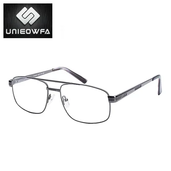 Optični Recept Očala Okvir Moških Jasno Kratkovidnost Očala Pregleden Okvir Očal Okvir Polno Zlitine Pravokotnik Očala