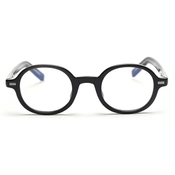 Kachawoo optičnih očal okvir retro TR90 pregleden black ženske ovalne očala za moške spektakel okvir unisex dodatki