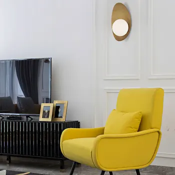 Postmoderni nordijska minimalističen slog LED ustvarjalnost doma za izboljšanje stenske luči, kuhinjo, jedilnico, soba foyer oltarja stenska svetilka