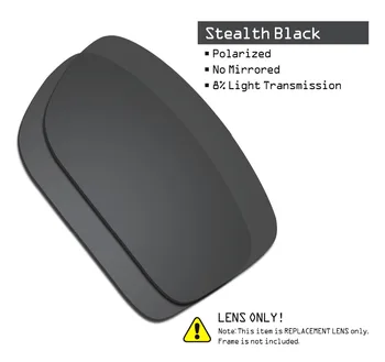 SmartVLT 3 Pari Polarizirana sončna Očala Zamenjava Leč za Oakley Dvojni Rob Stealth Black & Silver Titana & temno rumeno Rjava