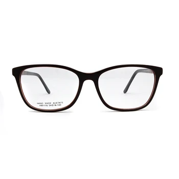 SORBERN Retro Multi Barve Očala Kvadratnih Očala Moški Ženske Optičnih Slik Acetat Očala Za Kratkovidnost Očala Oculos