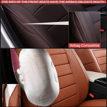 AutoDecorun Cowhide Usnje, usnjeni Sedeži, Blazine za Honda Odyssey Sedežnih prevlek za obdobje 2013-2017 Avto 8 Sedežev za Varovanje sluha 23pcs Prave Roke Pogon