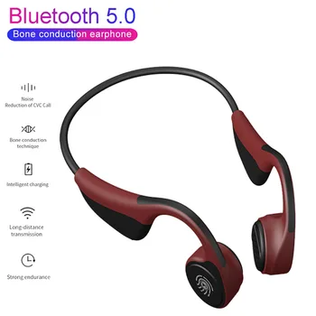 Kostno Prevodnost Bluetooth 5.0 Slušalke Stereo Brezžična Šport Ravni 4 Nepremočljiva