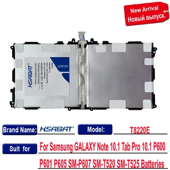 Original HSABAT 11500mAh Baterija za Samsung GALAXY Note 10.1 Tab 10.1 Pro P600 P601 P605 SM-P607 SM-T520 SM-T525 T8220E