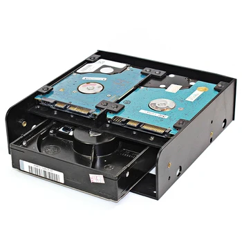 Bevigac pasov 5,25 palca do 3,5-palčni 2.5-palčni HDD SSD Trdi Disk Adapter za Montažo Imetnik Pretvornik Pladenj Nosilec Notranja Oprema