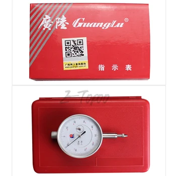 0-1mmx0.001mm izbiranje micron kazalnik GuangLu blagovne znamke 0.001 mm 1 MM izbiranje merilnik natančnost merjenja merilnika
