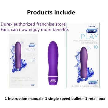 Durex Analni Seks Igrače Mini Bullet Vibrator Jajce Enotno Hitrost Vibracijska Odraslih Malih Analni Dildo Igrače za Gay MenIntimate Izdelki