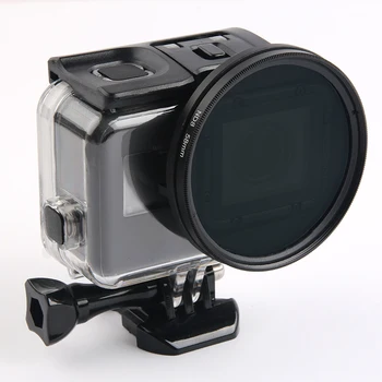 6 v 1, 58mm Filtri za GoPro Hero 7 6 5 Črni Vodotesno Ohišje Potapljanje UV CPL Rdeča Vijolična Filter za Go Pro 7 Opremo Niz