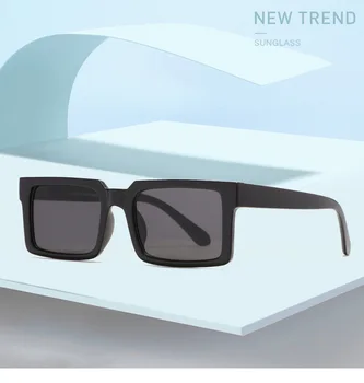 Retro Kvadratek sončna Očala Ženske Ins Priljubljen način Sladkarije Barvo Očal Moške blagovne Znamke Oblikovalec Vintage sončna Očala Odtenki UV400