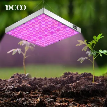DCOO Ffs 45W Žarnico LED Rastline Rastejo Luči 265V Celoten Spekter Za uporabo v Zaprtih prostorih Toplogrednih Rastline Hydroponics Cvet Plošča Rastejo Luči