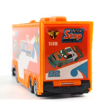 Avtomobili Disney Pixar Cars Št 92 Mack Racer je Tovornjak Pršenjem Stop Diecast Igrača Avto Svoboden 1:55 Nove blagovne Znamke, ki je Na Zalogi Disney Cars3