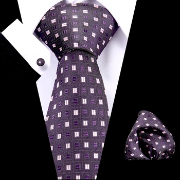 Nove Klasične Svile Moške Vratu Vezi 7.5 cm Prugasta Vezi za Moške Formalnih Poslovnih Luksuzni Poroko Neckties Darilo Za Moške Kravate