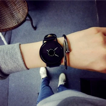 Vrh Moški Ženske Ure Preprost Stil Watch Unisex minimalističen ročno uro Quartz Ženska Ura Dame Watch Hodinky Relogio Feminino