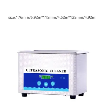 Gospodinjski Ultrazvočno čiščenje stroj za čiščenje očal nakit watch strojne opreme ultrazvočno napravo za čiščenje + košarico