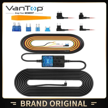 VanTop VJ9HQ Dash Cam Hardwire Kit, 11.5 ft Mini USB Trde Žice, Komplet za Dashcam Pretvori 12V-24V na 5V/2.5 w/Varovalka Komplet z Orodjem