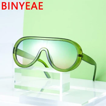 Zeleni Okvir Prevelik sončna Očala Ženske Modni 2020 Luksuzne blagovne Znamke Oblikovalec Poletje Buljiti Unisex Velik Okvir Sunglass UV400