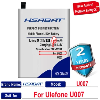 HSABAT Top blagovne Znamke Novih 3650mAh U007 Baterija za Ulefone U007 za u007 pro brezplačna dostava