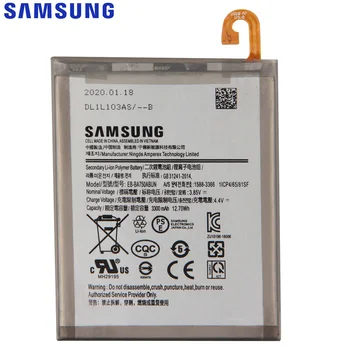 SAMSUNG Original Nadomestna Baterija EB-BA750ABU Za Samsung Galaxy A7 2018 različica SM-A730x A730x SM-A750F A10 3300mAh