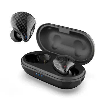 DOSS Pravi Brezžični Čepkov Stereo Zvok Pasivne Hrupa Preklic 30H Dolžina Bluetooth 5.0 Slušalke Touch Kontrole Vgrajen Mikrofon