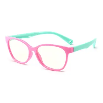 Optičnih Očal okvir Za otroke fant dekleta Kratkovidnost očala okvirji z 0 stopinj leče Navaden Točke Otroci Unisex F8142