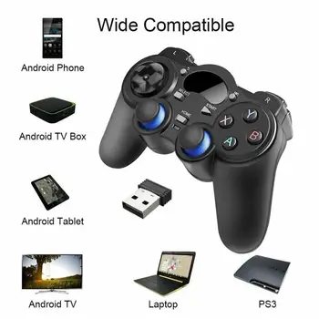 2020 NOVE 2,4 G Brezžični Gamepad Krmilnika za android telefon/TV BOX/TV/tablični računalnik/prenosnik/PS3 Support 2 krmilniki hkrati