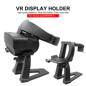 VR Stojalo za Slušalke Zaslon Imetnik Postaja Za Oculus Rift-E Za Oculus Prizadevanju za Slušalke Pritisnite Krmilniki za Slušalke Zaslon Imetnika