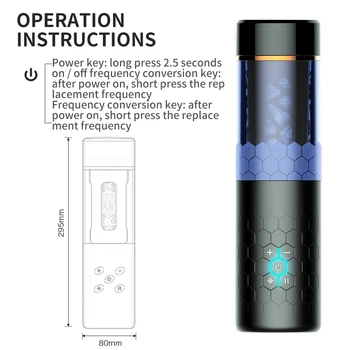 Bluetooth Vibrator Odraslih Spolnih Igrač Za Moške Moška Masturbacija Pokal Samodejno Teleskopsko Vrtenja Umetno Vaginalni Seks Stroj