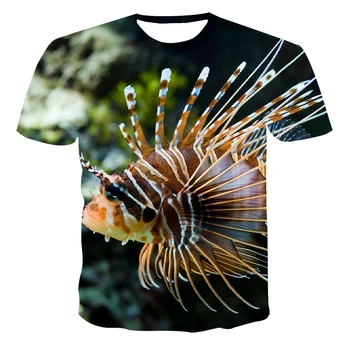 Moda Poletje Tshirt Moški 2020 Novo 3D Živali Tiskanje moška T-Shirt Dihanje Ulične Preplete Tiskanje T Shirt Moški XXS-6XL