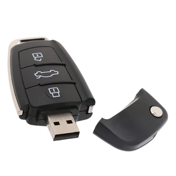 Burfun USB Ključek Kul 128gb Avto Ključ Pen Drive 8GB 16GB 32GB 64GB Pomnilnika, U Disk 256GB Mini Računalnik Darilo USB ključek Usb Ključ