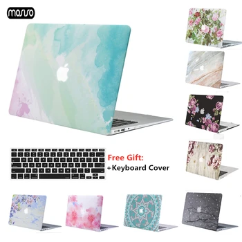 MOSISO Pisane Laptop Primeru Za Macbook Air 11 13 Pro 13.3 15.4 Retina 2018 Air 13-palčni 2016 Novo Za Macbook Pro 13 Dotik bar