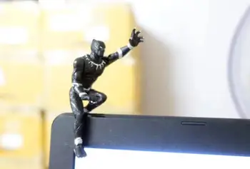 Disney Marvel Black Panther Akcijska Figura Model Avengers Anime Mini Lutka Dekoracijo PVC Zbirka Figur Igrače 6 cm