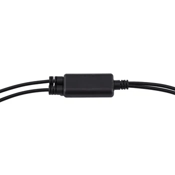 Najboljše Kakovosti Avto Auto AUX USB Audio Vmesnik Y Kabel Adapter Vodijo Za BMW/Mini Cooper/ IPhone/iPod