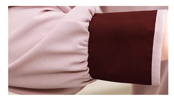 Lok Ovratnik Šifon Srajce 2020 Pomlad Novo Žensk Vrhovi Dolg Rokav Camisas Mujer korejski Modnih Oblačil Šifon Bluzo 628H60