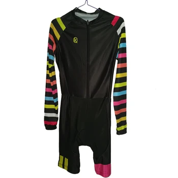 2020 Aofly Roza Žensk poklic dolgi triatlon obleko oblačila kafitt Kolesarski dres skinsuits jumpsuit kompleti tanko blazinico poletje