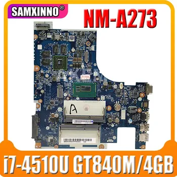 ACLUA/ACLUB NM-A273 20E7 za lenovo Z50-70 G50-70M prenosni računalnik z matično ploščo PROCESOR i7-4510U GPU: GT 840M 4GB FRU:5B20G45436