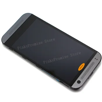 LCD Za HTC One Mini 2 Prikažite Zaslon na Dotik, Računalnike z Okvirjem za HTC One Mini 2 LCD M8 Mini Prikaz Zamenjava