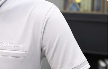 ZNG 2020 Nov Poletni Moški Polo Majica Moški Poslovna in Priložnostne Trdni Moški Polo Majica Kratek Rokav Dihanje Polo Bombažne Majice