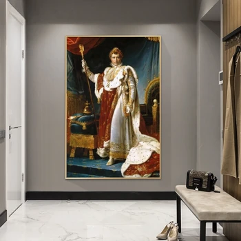 Portret Napoleona, Evropsko Sodišče Oljnih Slik Tisk Na Platno Umetnosti Plakatov In Fotografij Klasične Napoleon Umetniške Slike Cuadro
