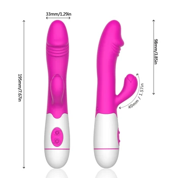 G Spot Vibrator Rabbit Vibratorji za Ženske, Seks Igrače, Stimulator Klitorisa Massager AV Ženski Vaginalni Masturbator Blaga za Odrasle