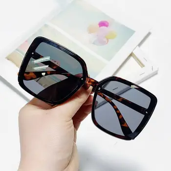 WOENFEL Kvadratnih Vintage sončna Očala Moda Klasična Očala za Sonce Ženske Oblikovalec Moških Luksuzne blagovne Znamke Velik Okvir Odtenki Potovanja Očala
