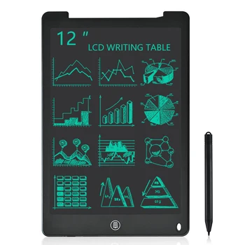 12 Inch LCD Pisni obliki Tablet Elektronski Risanje Doodle Odbor Digitalni Pisan Rokopis Pad Darilo za Otroke in Odrasle Zaščito Oči
