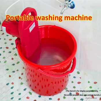 Mini pralni stroj Prenosni pralni stroj, Gospodinjski MINI čiščenje pralni Časovno Pralni stroj Deli 220v/110v 150w qpc
