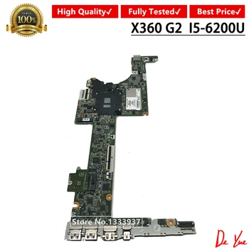 DAY0DDMBAE0 Mainboard za HP Spectre X360 13-4000 G2 13-4100 Prenosni računalnik z Matično ploščo 849426-601 849426-501 849426-001 i5-6200U 8G