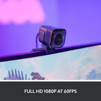 Original Logitech StreamCam Webcam 1080P 60fps Pretakanje Spletna Kamera z USB-C in Buillt v Mikrofon Web Cam